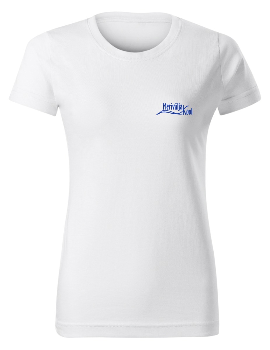 Naiste T-särk, valge