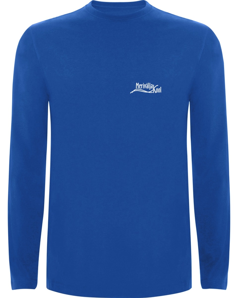 Unisex pikkade varrukatega särk, erksinine