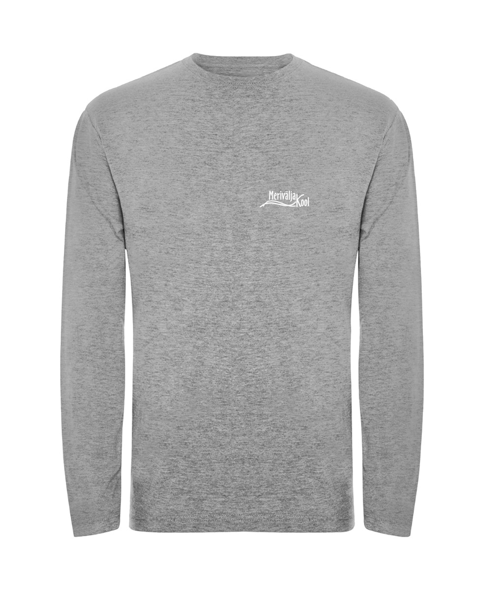 Laste pikkade varrukatega särk, hall