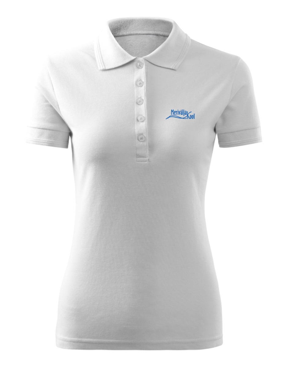 Naiste polosärk, valge
