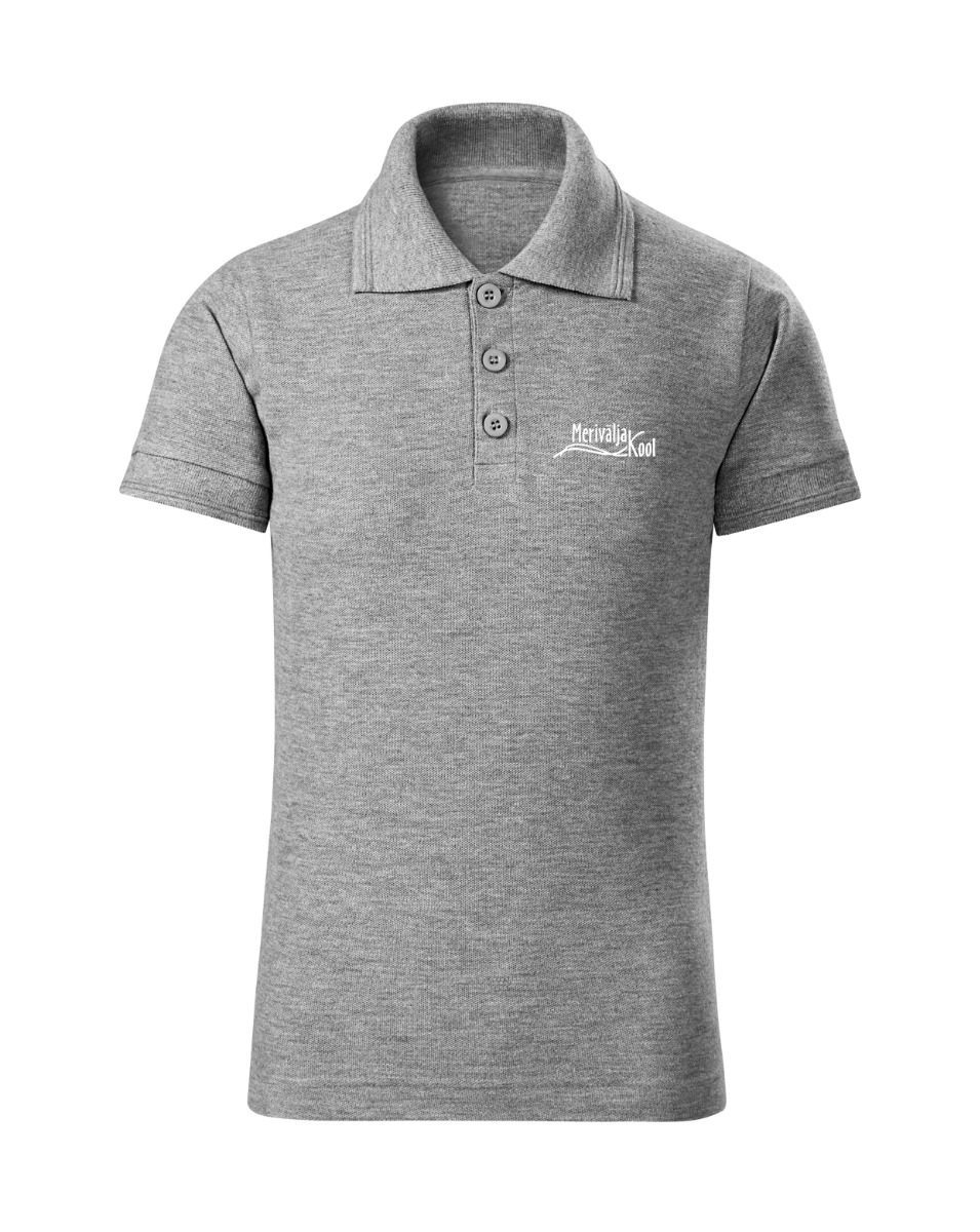 Laste kitsas polosärk, hall