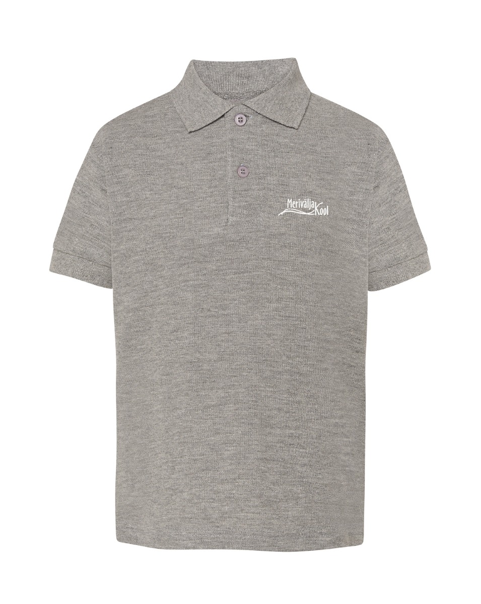 Laste polosärk, hall