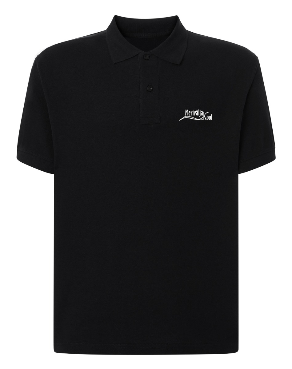 Meeste polosärk, must