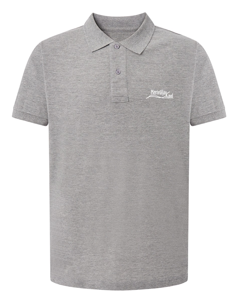 Meeste polosärk, hall